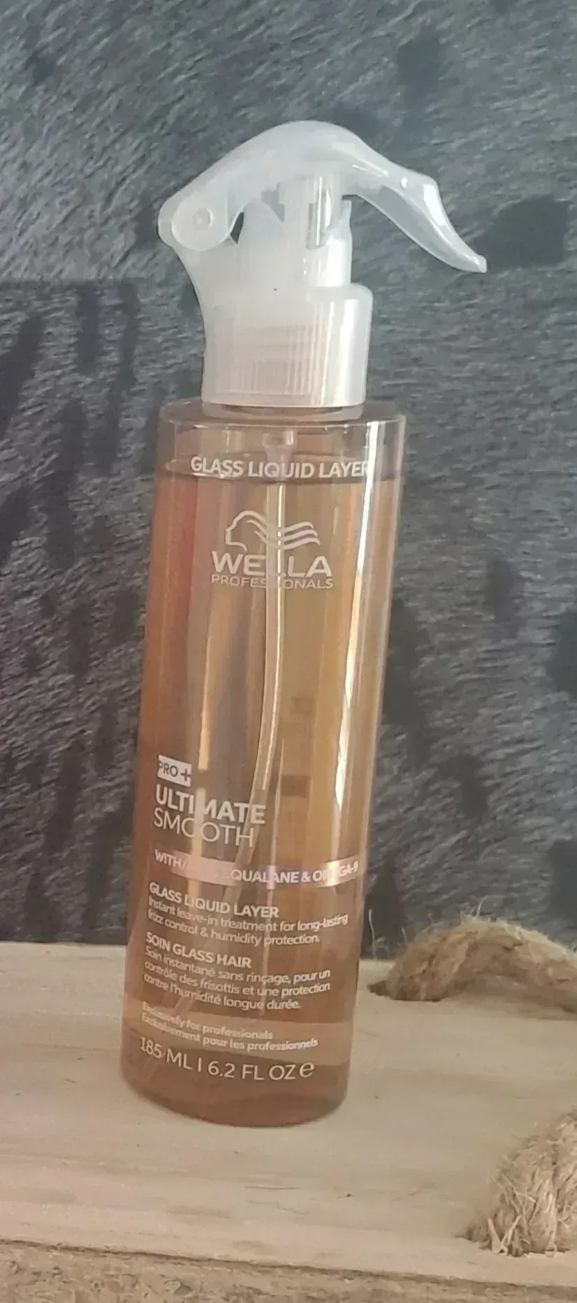 Soin lissant et anti-frisottis Wella Ultimate Smooth au salon de coiffure